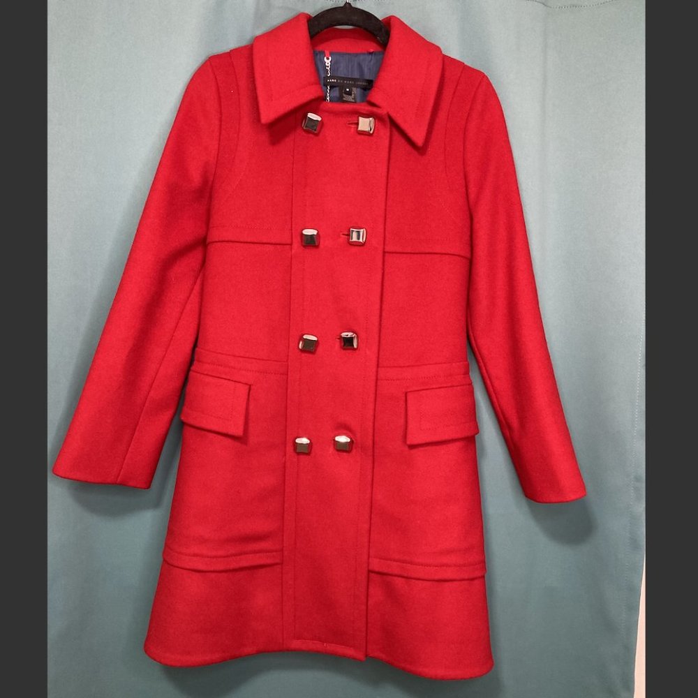 Marc by Marc Jacobs Red Coat
